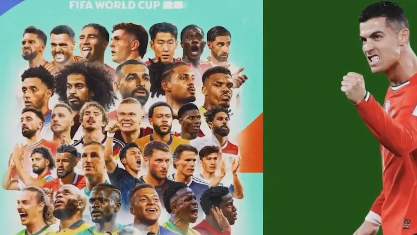 FIFA thêm Ronaldo vào poster quảng bá World Cup